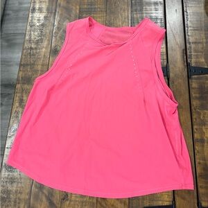 Lululemon Athletica Vibrant Pink Tank Top